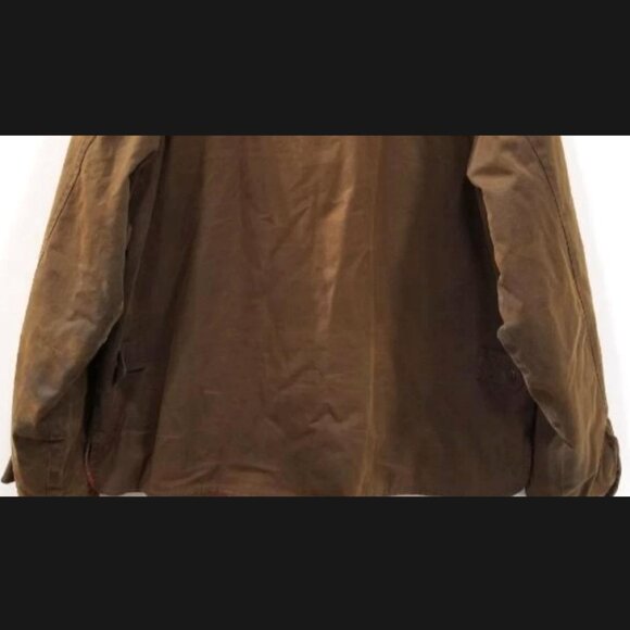 Outback Trading Company Men XXL Overlander Jacket Oilskin Wax Canvas Bronze 2161 - Picture 11 of 16